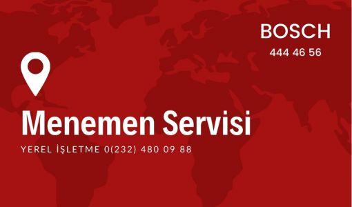  Menemen Bosch Servisi